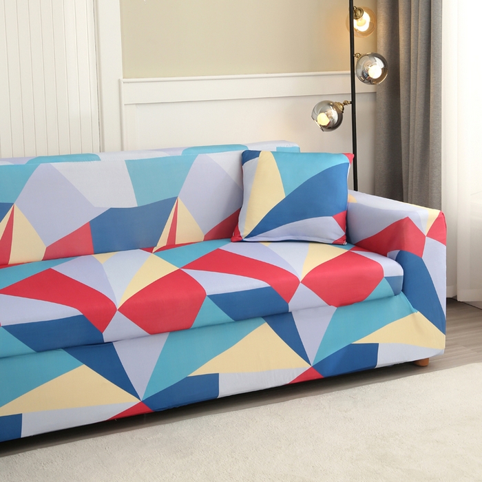 91家纺网 家纺一手货源 找家纺 兴妮雅家纺 2024新款沙发套-贵妃 七彩梦