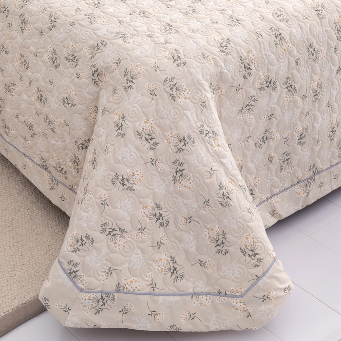 91家纺网 家纺一手货源 找家纺 优乐家纺 2025新款纯棉床盖三件套/单件 妃子笑