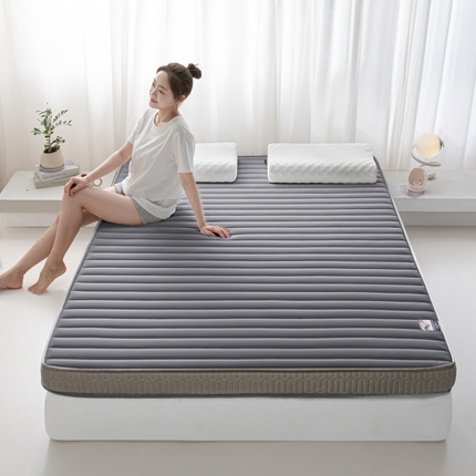 91家纺网 家纺一手货源 找家纺 东宇床垫 2024新款立体乳胶记忆棉大床床垫-牛奶 牛奶- 灰