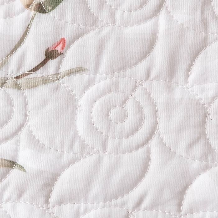 91家纺网 家纺一手货源 找家纺 优乐家纺 2025新款纯棉床盖三件套/单件 挪威香草