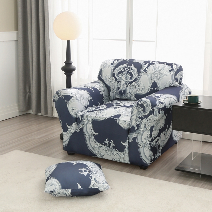 91家纺网 家纺一手货源 找家纺 兴妮雅家纺 2024新款沙发套-单人 罗马风情