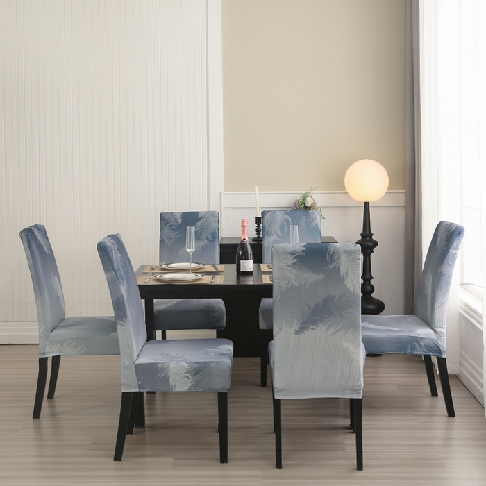 91家纺网 家纺一手货源 找家纺 兴妮雅家纺 2024新款沙发套-椅子套 灰羽毛