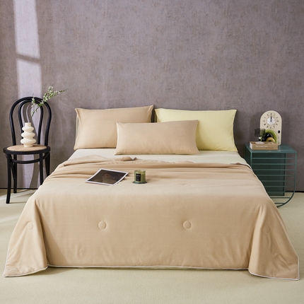 91家纺网 家纺一手货源 找家纺 （总）凡客 2024新款华夫格针织凉感丝夏被