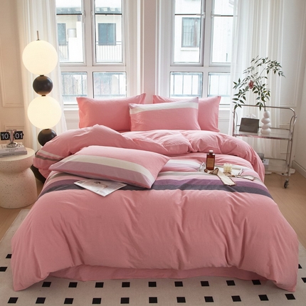 91家纺网 家纺一手货源 找家纺 （总）金纱玉纺家纺 2024新款全棉水洗棉四件套汇总