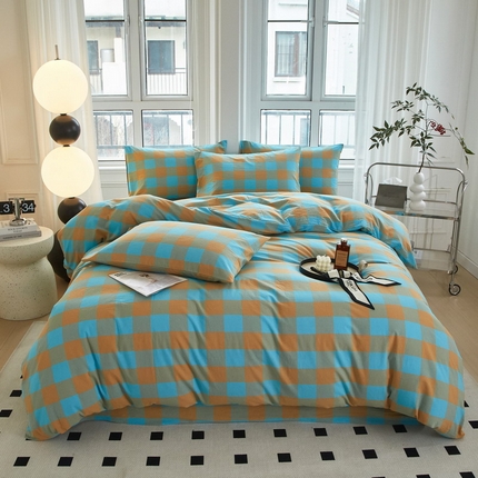 91家纺网 家纺一手货源 找家纺 （总）金纱玉纺家纺 2024新款全棉水洗棉四件套汇总