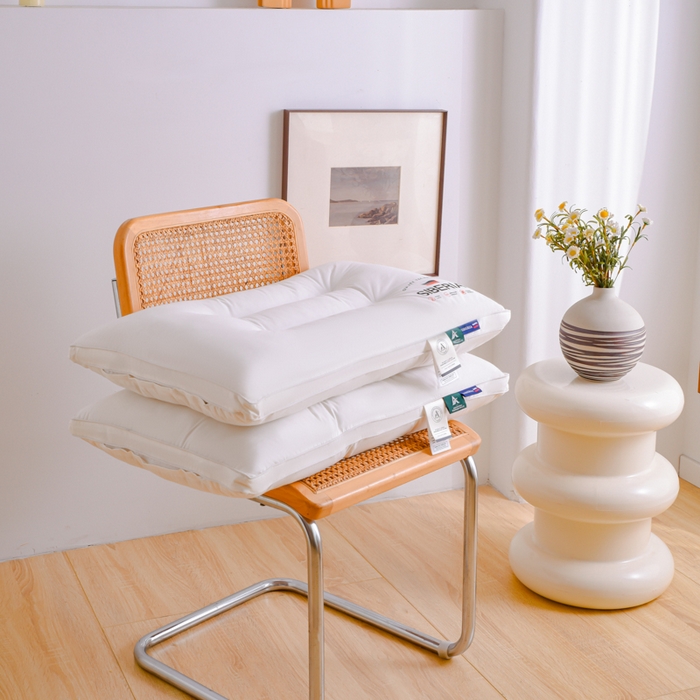 91家纺网 家纺一手货源 找家纺 芯元素 2024新款全棉舒适枕头枕芯 全棉舒适（护颈枕）一只