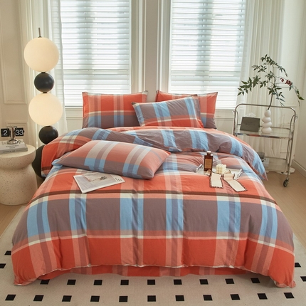 91家纺网 家纺一手货源 找家纺 （总）金纱玉纺家纺 2024新款全棉水洗棉四件套汇总