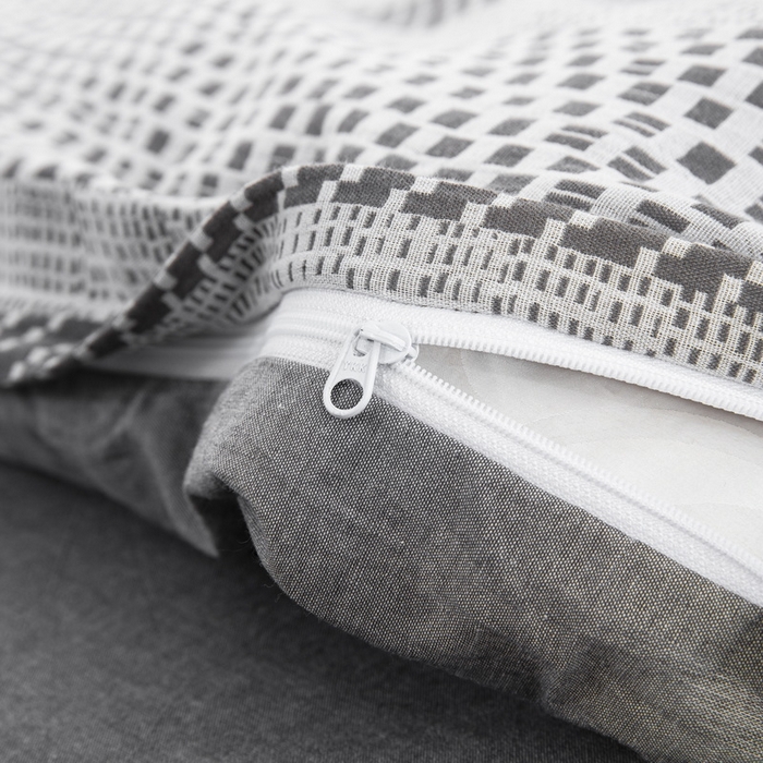 91家纺网 家纺一手货源 找家纺 棉邦 2024新品亲肤双层纱四件套 简兮