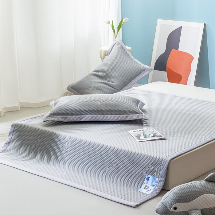 91家纺网 家纺一手货源 找家纺 （总）凉百百 2024新款凉豆豆小米粒凉席冰豆豆凉席直播优选