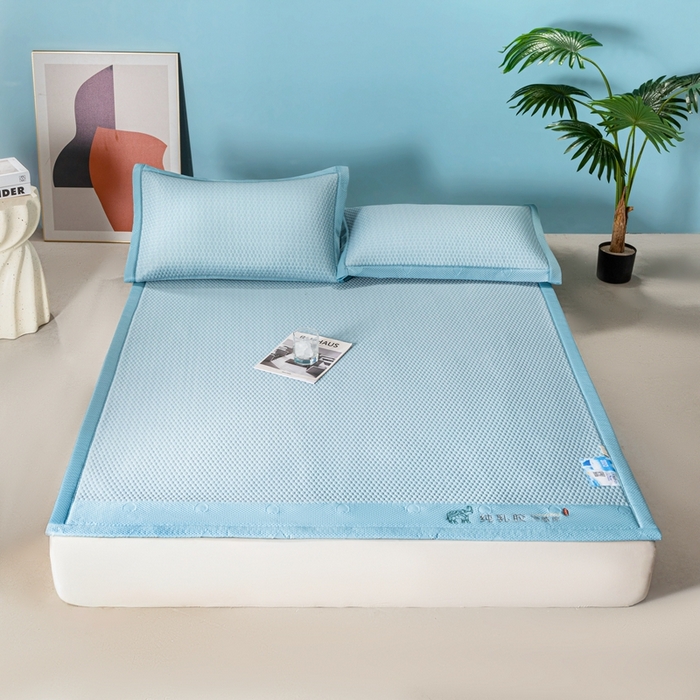 91家纺网 家纺一手货源 找家纺 （总）凉百百 2024新款凉豆豆乳胶凉席冰丝席直播电商优选