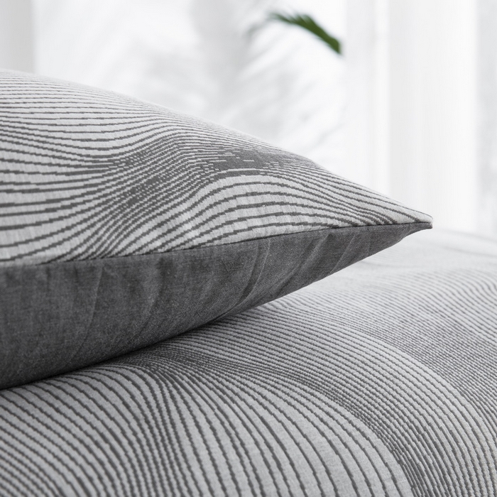 91家纺网 家纺一手货源 找家纺 棉邦 2024新品亲肤双层纱四件套 银河律动