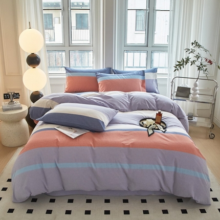 91家纺网 家纺一手货源 找家纺 （总）金纱玉纺家纺 2024新款全棉水洗棉四件套汇总