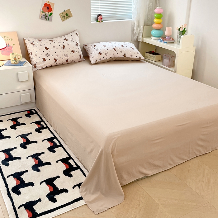 91家纺网 家纺一手货源 找家纺 卡斯诺家纺馆 2025新款水洗云朵棉夏被（下载包包含买家秀） 云朵小熊