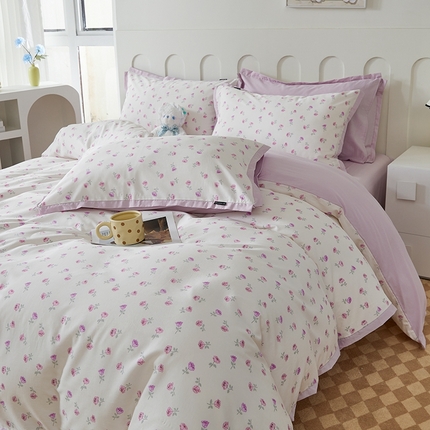 91家纺网 家纺一手货源 找家纺 （总）薏思家纺 2025新款50支新疆云小棉-工艺款四件套