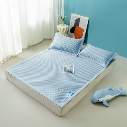 91家纺网 家纺一手货源 找家纺 （总）凉百百 2024新款凉豆豆大方豆凉席