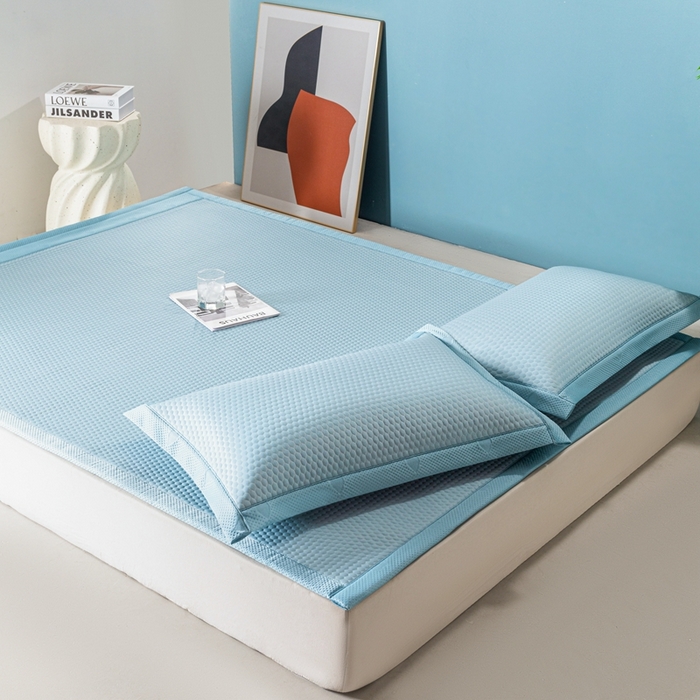 91家纺网 家纺一手货源 找家纺 （总）凉百百 2024新款凉豆豆乳胶凉席冰丝席直播电商优选