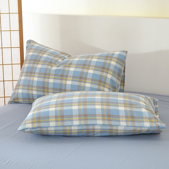 91家纺网 家纺一手货源 找家纺 迪乐妮家居 2024新款色织全棉夏被四件套 莫妮兰