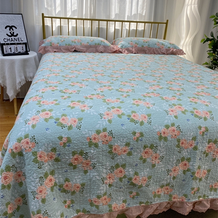 91家纺网 家纺一手货源 找家纺 暖居 2024新款豆豆被四件套 芊芊公主