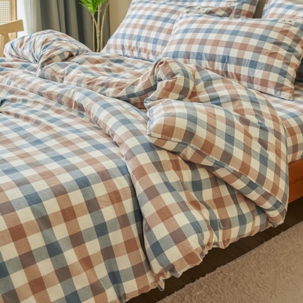 91家纺网 家纺一手货源 找家纺 （总）21度C 2024新款全棉水洗棉四件套