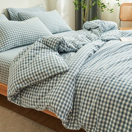 91家纺网 家纺一手货源 找家纺 （总）21度C 2024新款全棉水洗棉四件套