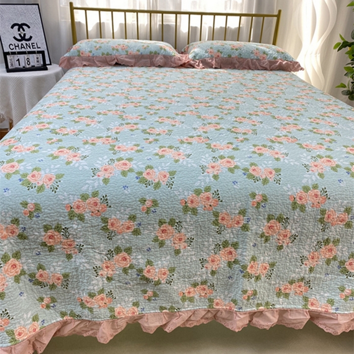 91家纺网 家纺一手货源 找家纺 暖居 2024新款豆豆被四件套 芊芊公主