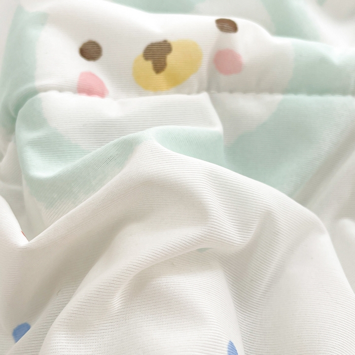 91家纺网 家纺一手货源 找家纺 美梦里 2024新款凉豆豆夏被空调被印花卡通库洛米夏凉被子 泡泡世界