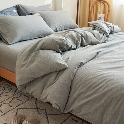 91家纺网 家纺一手货源 找家纺 （总）21度C 2024新款全棉水洗棉四件套