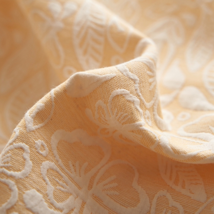 91家纺网 家纺一手货源 找家纺 （总）安莱生活 2024新款绾绾色织双层纱大提花基础款四件套