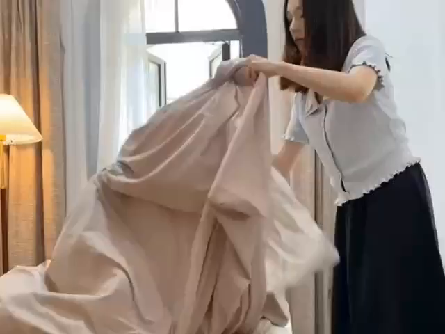 91家纺网 家纺一手货源 找家纺 （总）LADY COCO 2024新款全棉翻盖式三边拉链四件套-东方好棉懒福系列