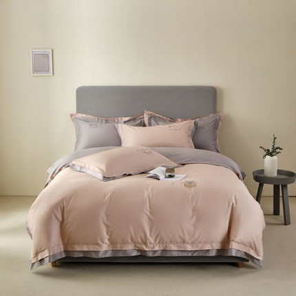 91家纺网 家纺一手货源 找家纺 （总）LADY COCO 2024新款全棉翻盖式三边拉链四件套-东方好棉香水瓶系列