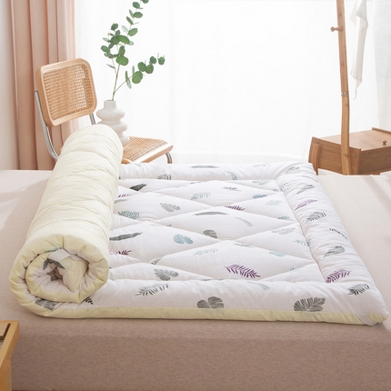 91家纺网 家纺一手货源 找家纺 金泰莱 2025新款全棉学生床垫幼儿园立体儿童床垫子床褥子新疆棉填充全棉纱布床垫 枫情