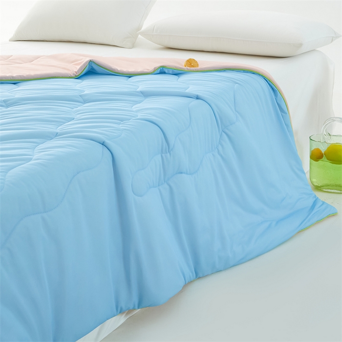 91家纺网 家纺一手货源 找家纺 古吉梦 2024新款冰激凌西瓜被夏凉被 西瓜粉