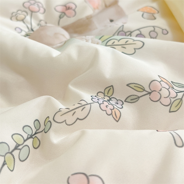 91家纺网 家纺一手货源 找家纺 古吉梦 2024新款冰激凌凉感丝夏被-小清新 凉感丝夏被-萌兮兔