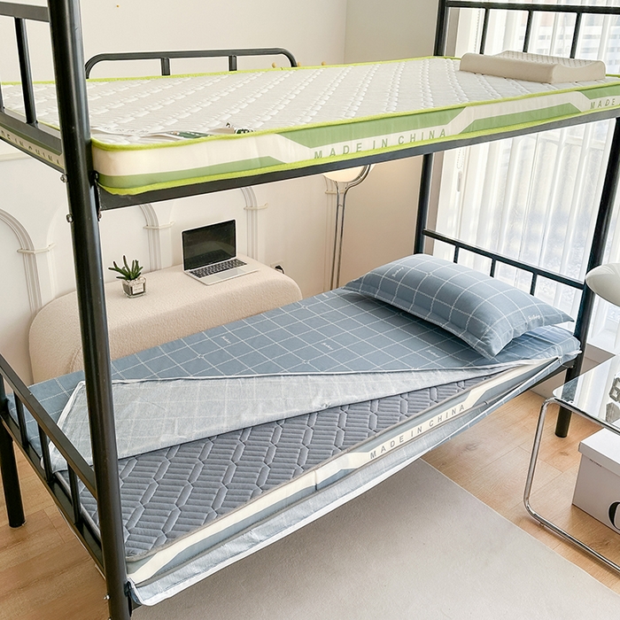 91家纺网 家纺一手货源 找家纺 凌云家纺 2025新款A类全棉学生宿舍床垫套  未来之星