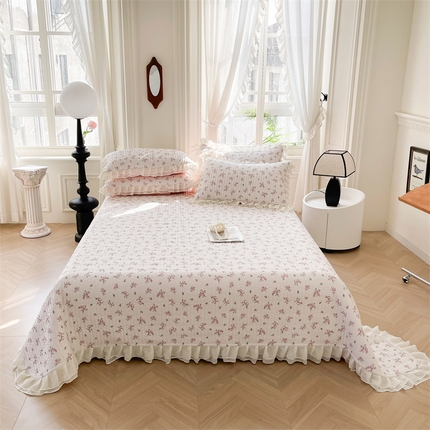 宜凡家纺  2024新款莫代尔印花床盖夏被四件套 奇遇