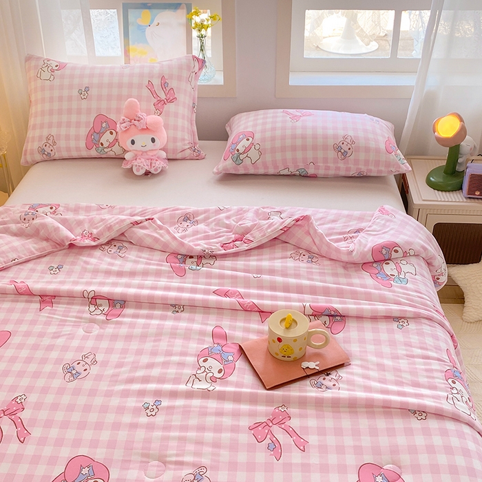 91家纺网 家纺一手货源 找家纺 （总）ds生活馆 2024新款三丽鸥针织棉单枕套