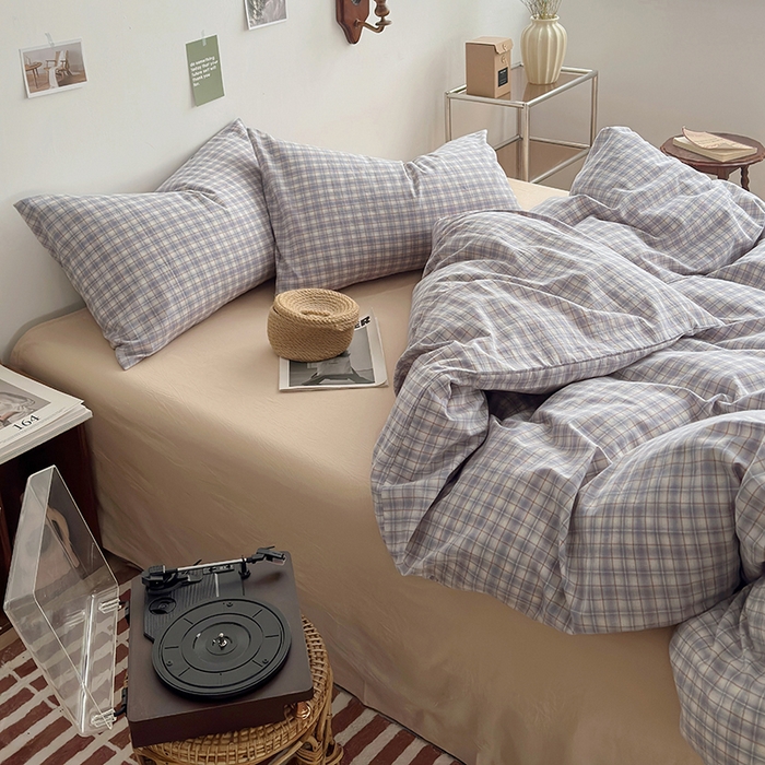 91家纺网 家纺一手货源 找家纺 水洗的故事 2024新款无印良品水洗棉四件套  立春