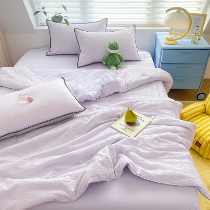 91家纺网 家纺一手货源 找家纺 （总）羋多 2024新款泡泡棉夏被