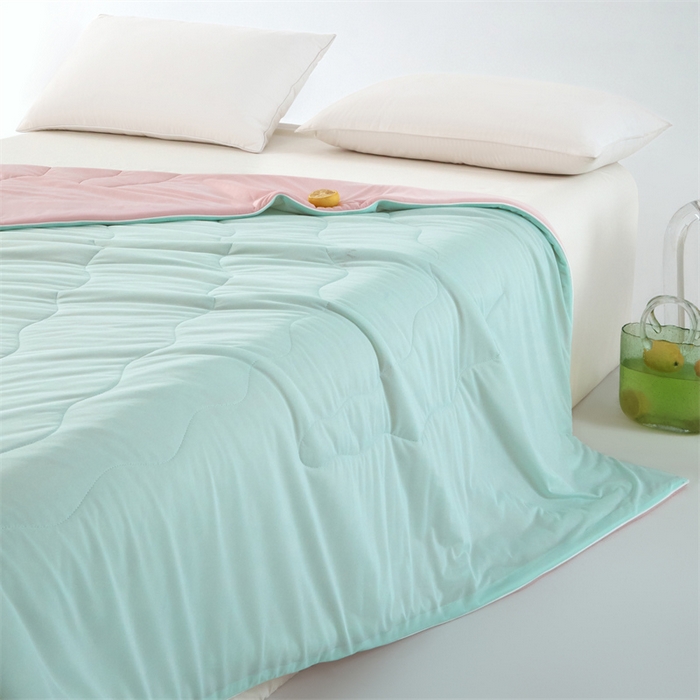 91家纺网 家纺一手货源 找家纺 古吉梦 2024新款冰激凌西瓜被夏凉被 西瓜梵星蓝