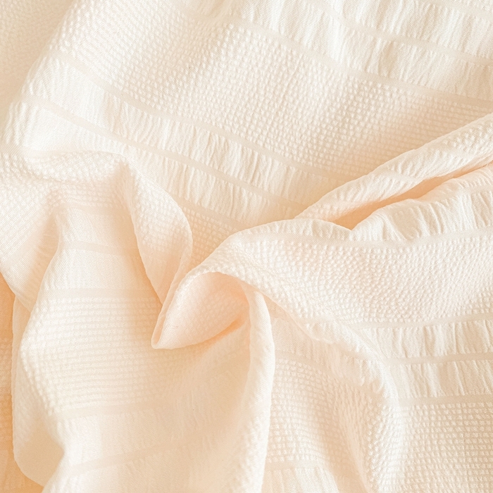 91家纺网 家纺一手货源 找家纺 羋多 2024新款泡泡棉夏被 奶豆沙