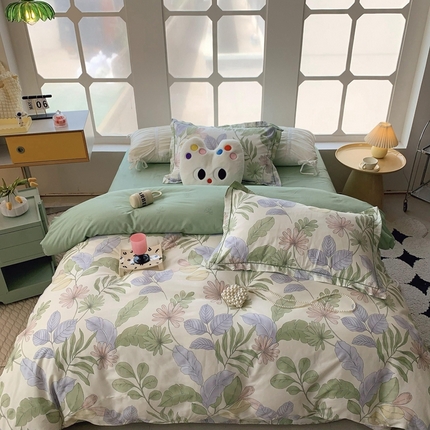 91家纺网 家纺一手货源 找家纺 （总）莱豫家纺 2024新款纯棉四件套 第三波