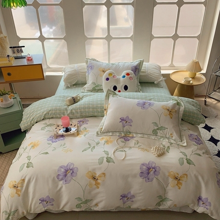 91家纺网 家纺一手货源 找家纺 （总）莱豫家纺 2024新款纯棉四件套 第三波