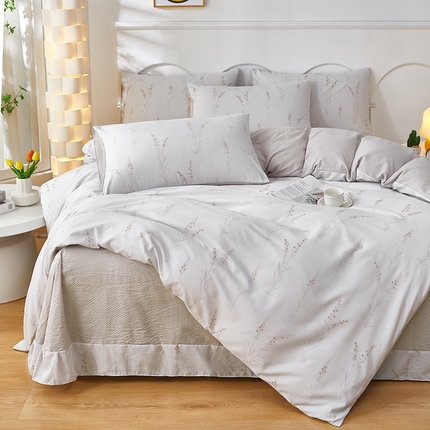 91家纺网 家纺一手货源 找家纺 （总）全美家居 2025新款A类透气泡芙棉四件套