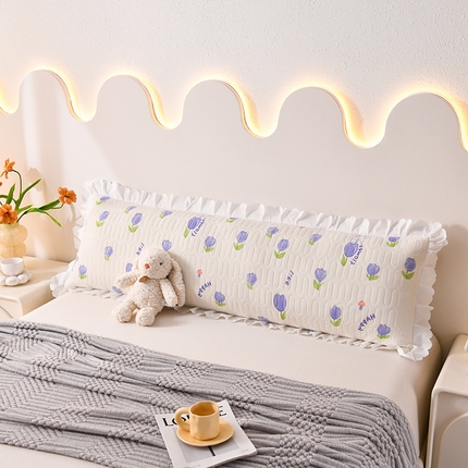 91家纺网 家纺一手货源 找家纺 （总）艾兜坊 2024新款凉感丝枕双人款