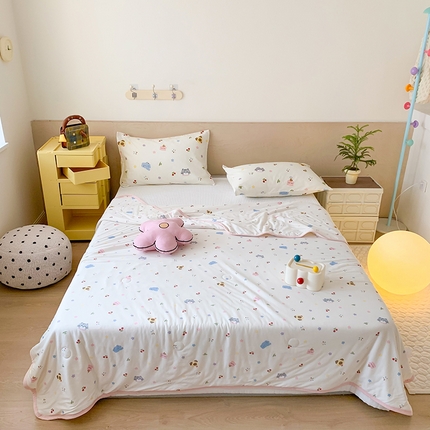 91家纺网 家纺一手货源 找家纺 （总）TT.one 塔塔家居 2025新款针织棉大豆纤维夏被