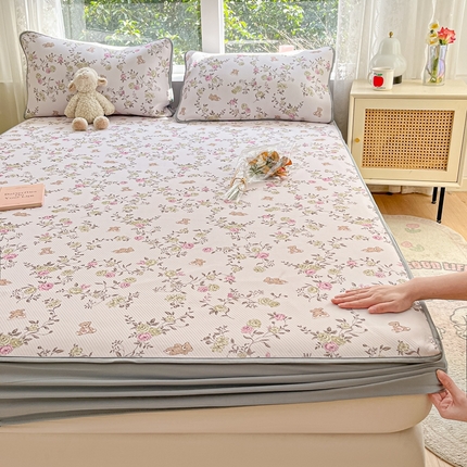 91家纺网 家纺一手货源 找家纺 （总）星座 2025大斜纹复合冰丝凉席床笠款