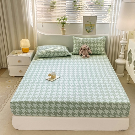 91家纺网 家纺一手货源 找家纺 （总）2024新品全棉老粗布单品床笠系列