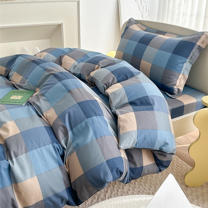 91家纺网 家纺一手货源 找家纺 （总）凌云家纺 2025新款A类全棉床笠款三件套