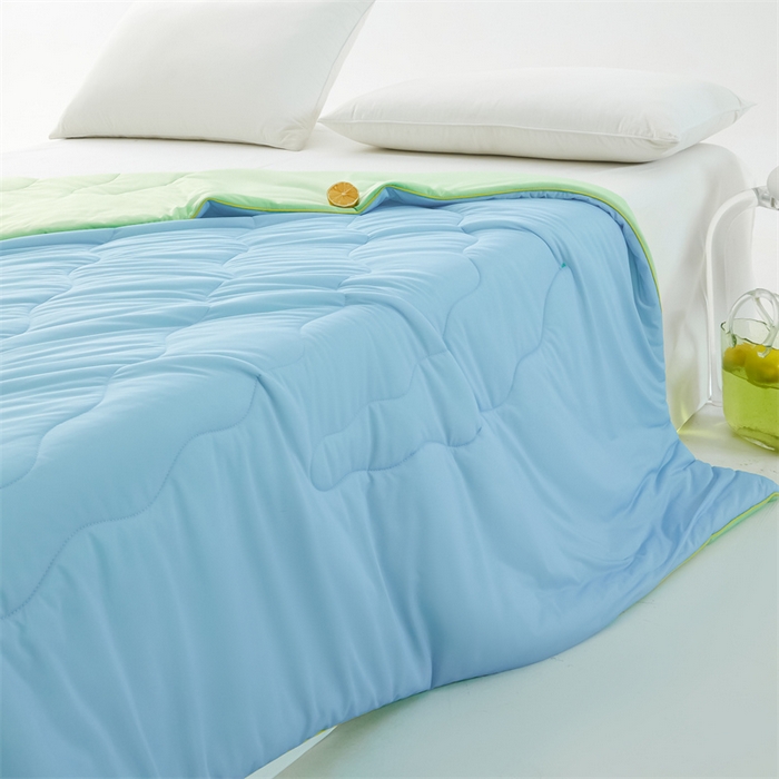 91家纺网 家纺一手货源 找家纺 古吉梦 2024新款冰激凌西瓜被夏凉被 蜜瓜绿