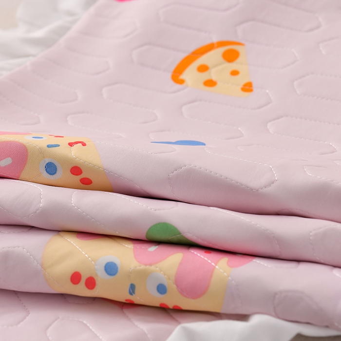 91家纺网 家纺一手货源 找家纺 艾兜坊 2024新款凉感丝枕双人款 香甜果